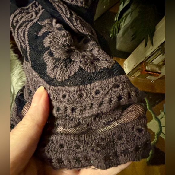 Calstyle Lace Maxi Dress with Navy Slip Womens XL Gorgeous - Picture 9 of 10